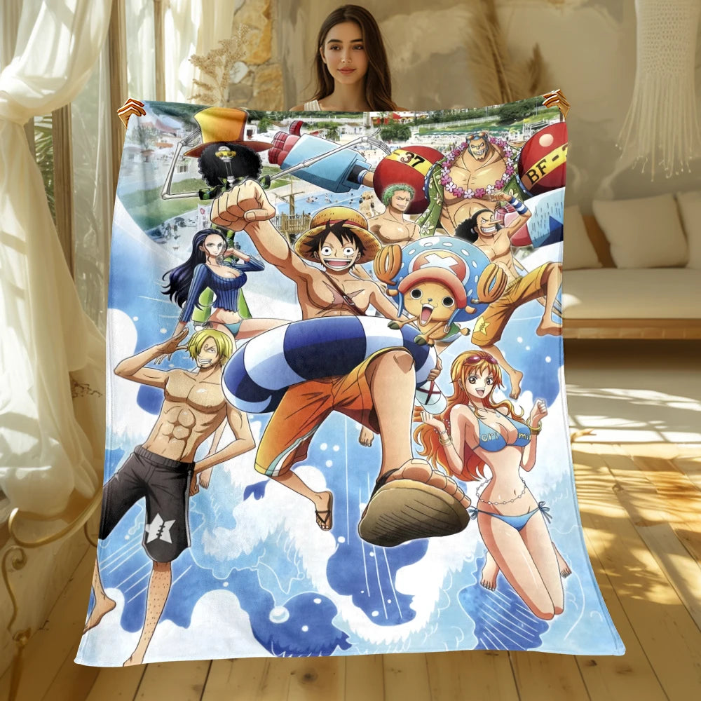 One Piece - Printed Flannel Blankets