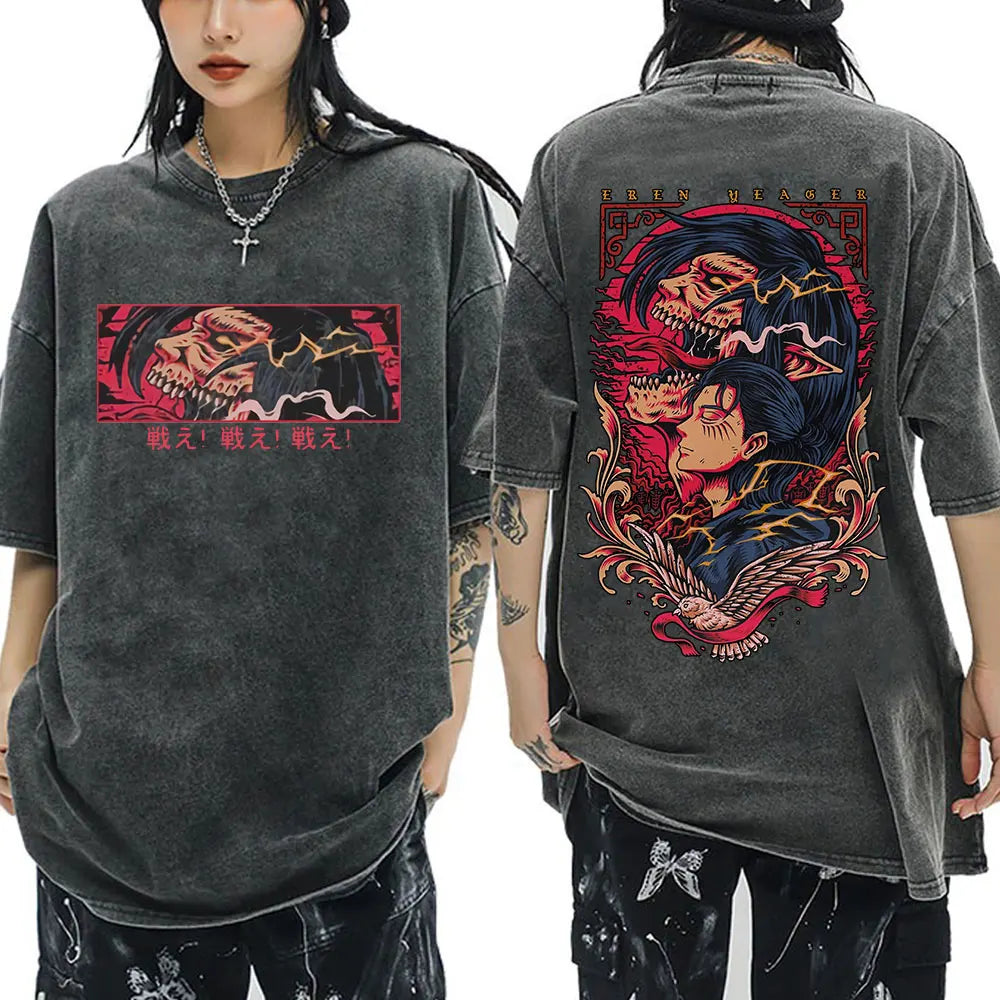 Attack on Titan - T-Shirt (Washed look)