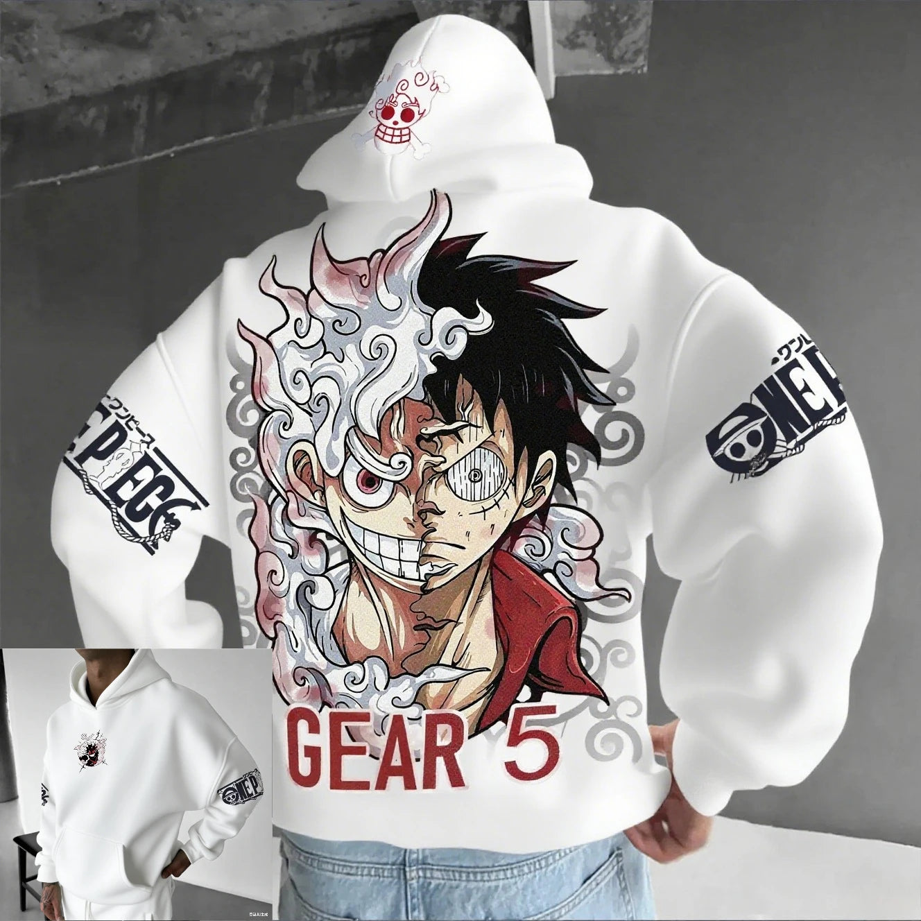 One Piece - Hoodie (Luffy Gear 5)