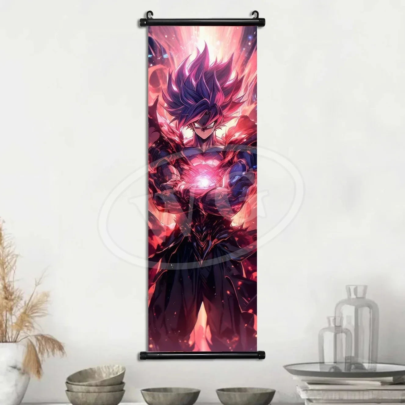Dragon Ball Anime Poster Sun Wukong Home Decoration Kakarote Buo Wall Hanging Art Badok Scroll Painting Picture Saiya Wallpaper