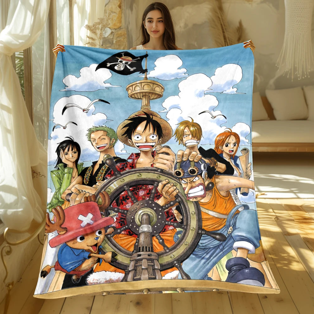 One Piece - Printed Flannel Blankets