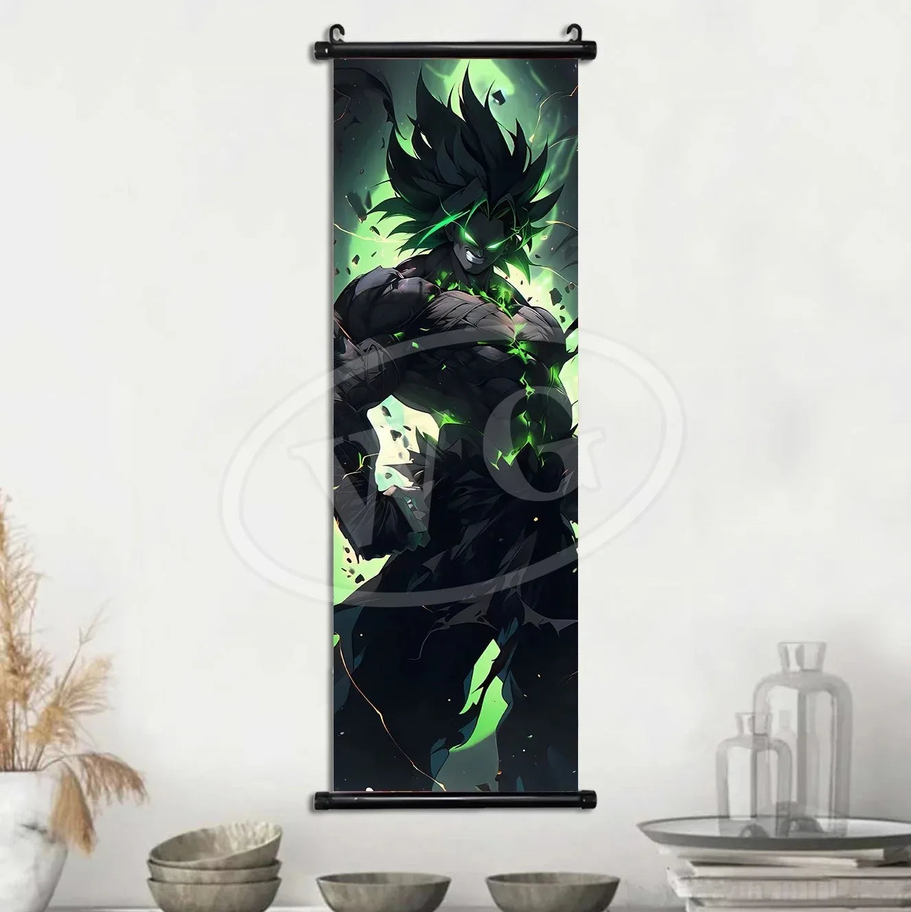 Dragon Ball Anime Poster Sun Wukong Home Decoration Kakarote Buo Wall Hanging Art Badok Scroll Painting Picture Saiya Wallpaper