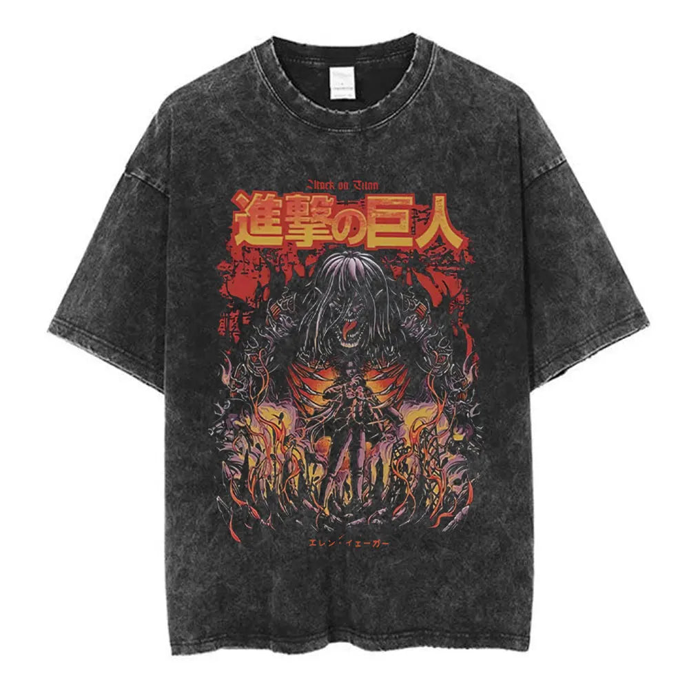 Attack on Titan - T-Shirt (Washed look)