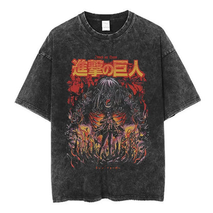 Attack on Titan - T-Shirt (Washed look)
