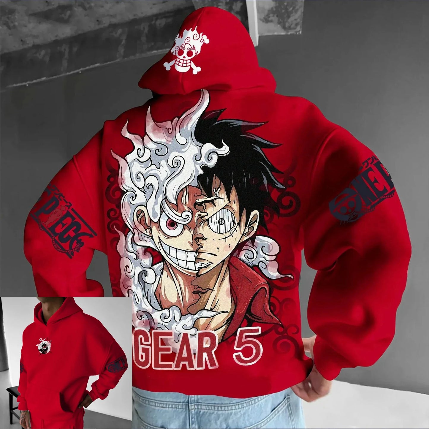 One Piece - Hoodie (Luffy Gear 5)