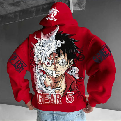 One Piece - Hoodie (Luffy Gear 5)