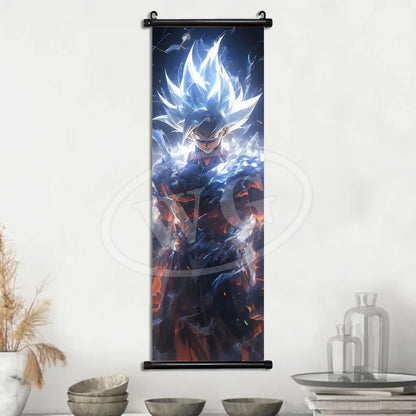 Dragon Ball Anime Poster Sun Wukong Home Decoration Kakarote Buo Wall Hanging Art Badok Scroll Painting Picture Saiya Wallpaper