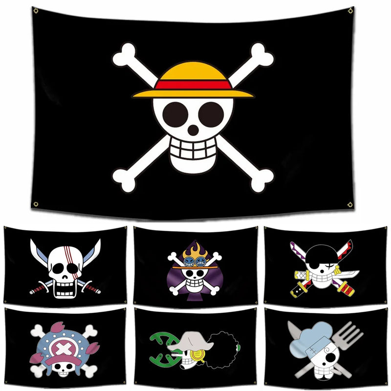 One Piece - Pirate Flags