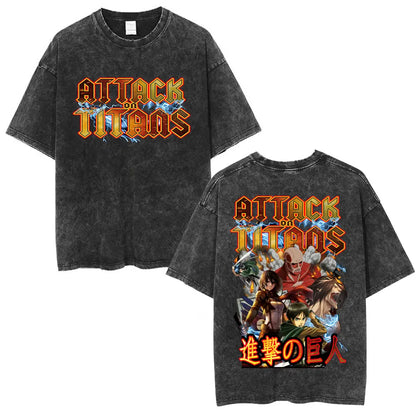 Attack on Titan - T-Shirt (Washed look)