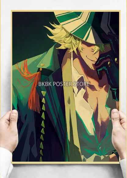 Japanese Anime Bleach ThousandYear Blood War Wall Art Poster  Coffee Boy Bedroom Decor Home Gift Prints Store Art Painting Wall