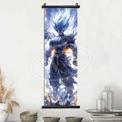 Dragon Ball Anime Poster Sun Wukong Home Decoration Kakarote Buo Wall Hanging Art Badok Scroll Painting Picture Saiya Wallpaper