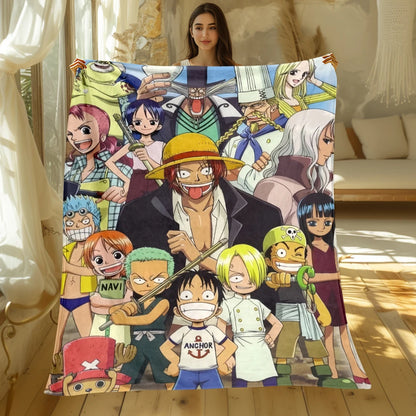 One Piece - Printed Flannel Blankets