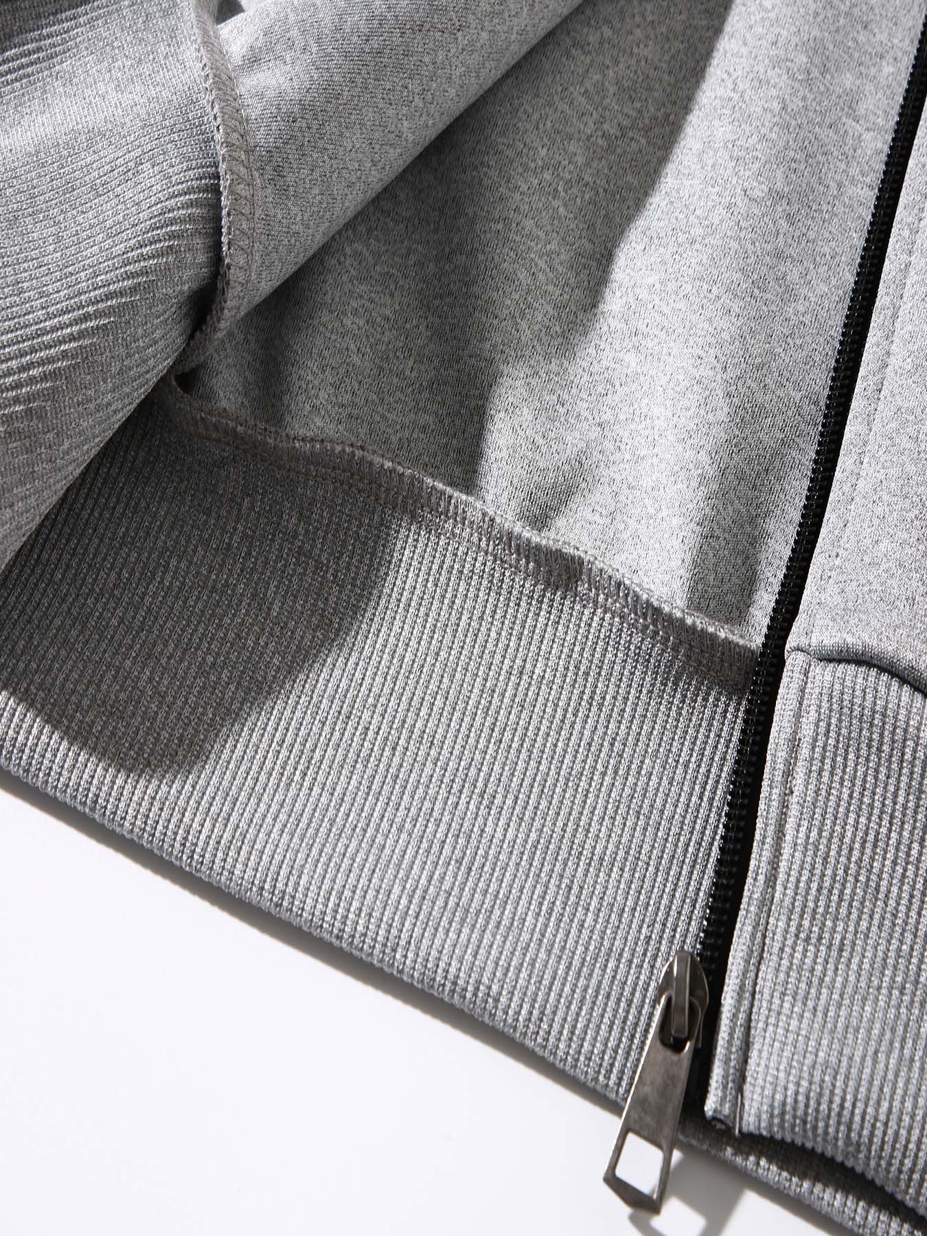 Men's Japanese Samurai Print Hooded Jacket